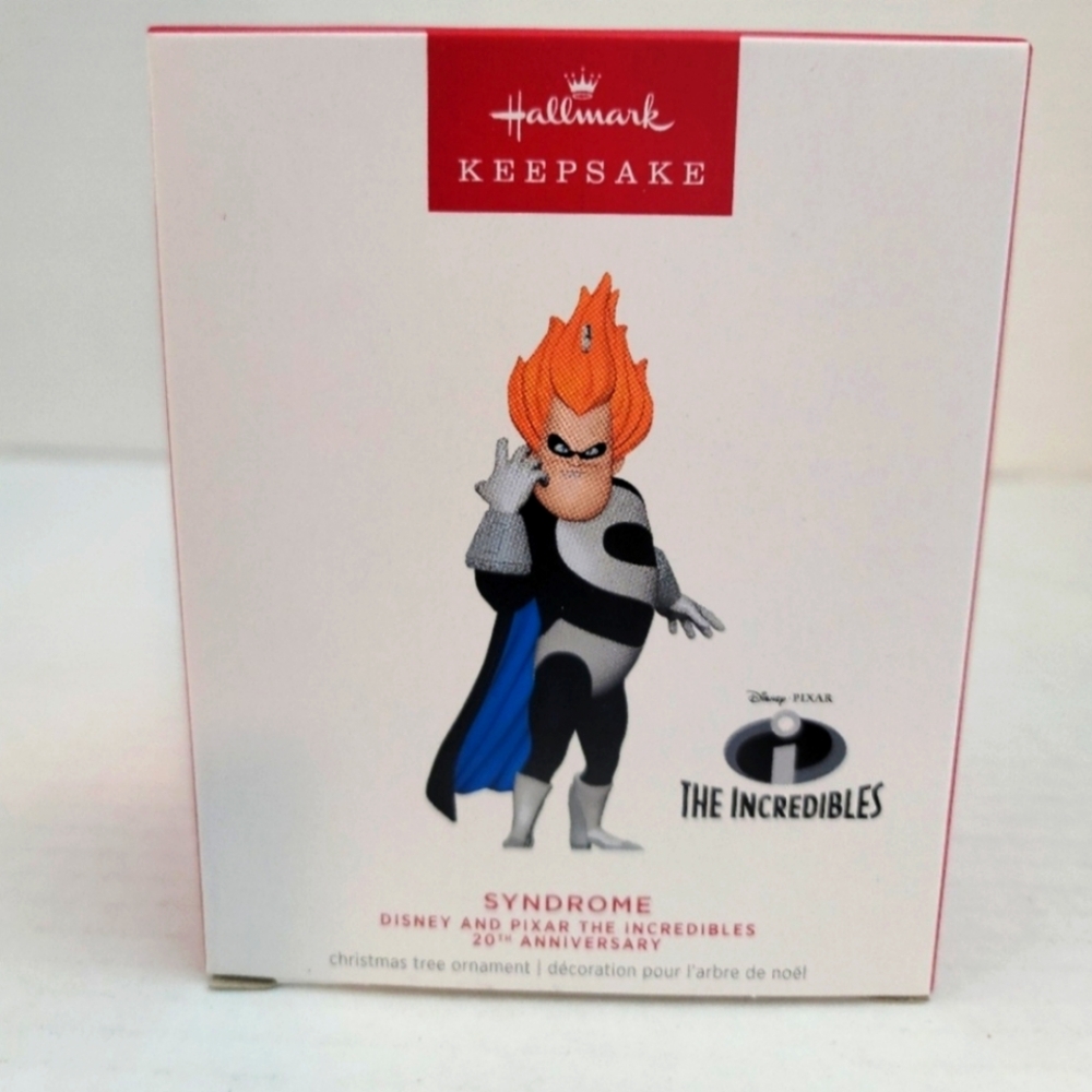 2024 Hallmark Ornament SYNDROME DISNEY AND PIXAR INCREDIBLES LIMITED EDITION
